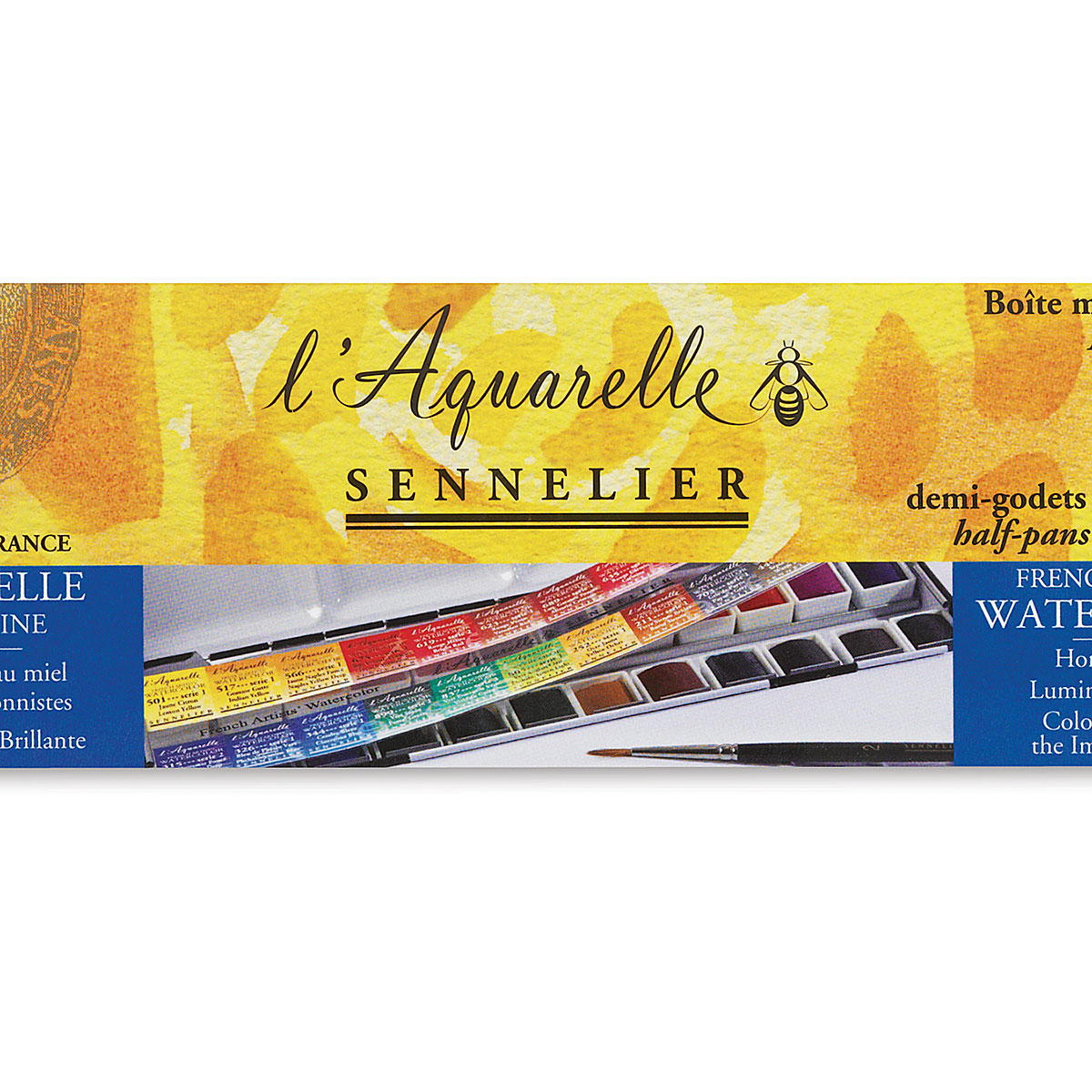 24 Colors Metallic Watercolor Paints Set Solid Watercolor Paint For Wall  SPS