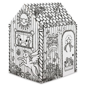 Bankers Box Cardboard Playhouse - Unicorn