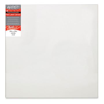 Open in modal - Fredrix Red Label Cotton Canvas - 30" x 30", 3/4" Profile