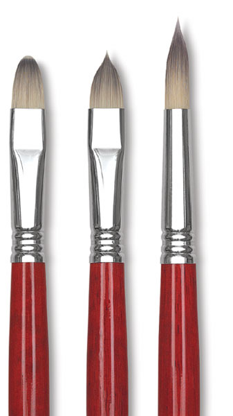 Escoda Opera 3050 Oil and Acrylic Takatsu Synthetic Paint Brush Bright Size 10 
