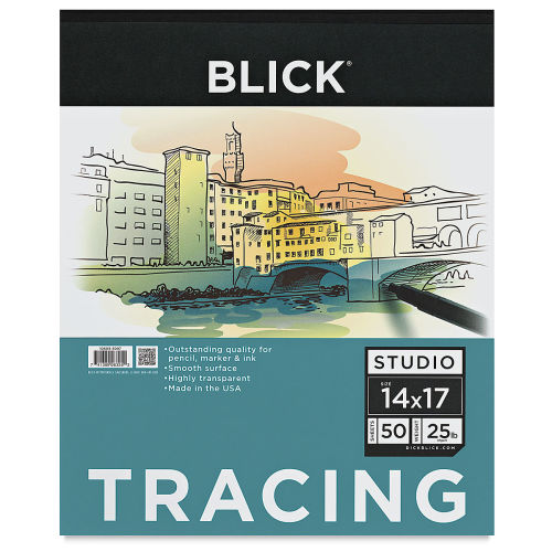 Blick Studio Tracing Paper Pad - 14 x 17, 50 Sheets