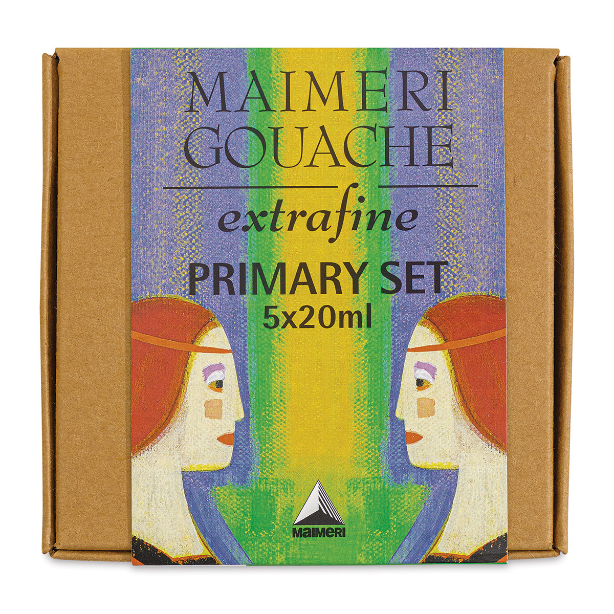 Maimeri Artist Gouache - Primary Colors, Set of 5, 20 ml, Tubes