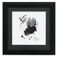 Blick Sheffield Frame - Black w/ Black Mat, 10" x 10"