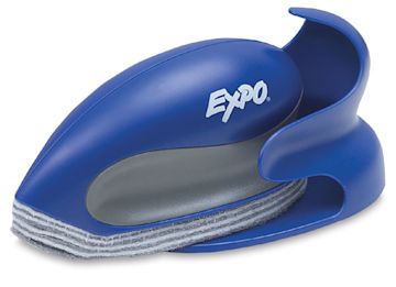 Open in modal - Expo Dry Erasers and Replacement Felts - Pointed Eraser with handle and docking station
