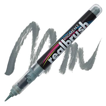 Open in modal - Karin Realbrush Pigment Marker - Neutral Grey 3, swatch and marker