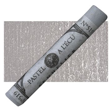 Open in modal - Sennelier Soft Pastel - Gray 519 pastel and swatch