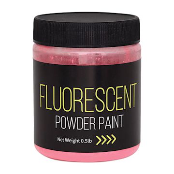 Open in modal - Richeson Powder Tempera Paint - Fluorescent Red, 1/2 lb