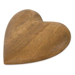 Creative Co-Op Wooden Carved Heart