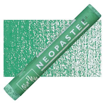 Open in modal - Caran d'Ache Neopastel - Grayish Green pastel and swatch
