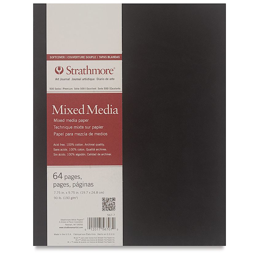 Strathmore Softcover 500 Series Mixed Media Art Journal 93/4" x 73/