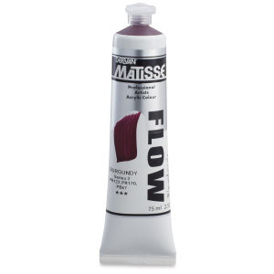 Matisse Flow Acrylic Burgundy, 75 ml