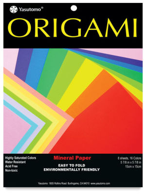 Mineral Origami Paper, Assorted Colors
