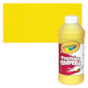 Crayola Premier Tempera - Yellow, 16 oz bottle