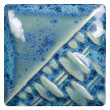 Open in modal - Mayco Stoneware Classic Glaze - Micro Cerulean - fired to cone 6