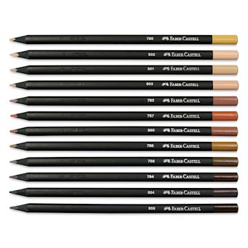 Open in modal - Faber-Castell Black Edition Colored Pencils - Skin Tones, Set of 12
