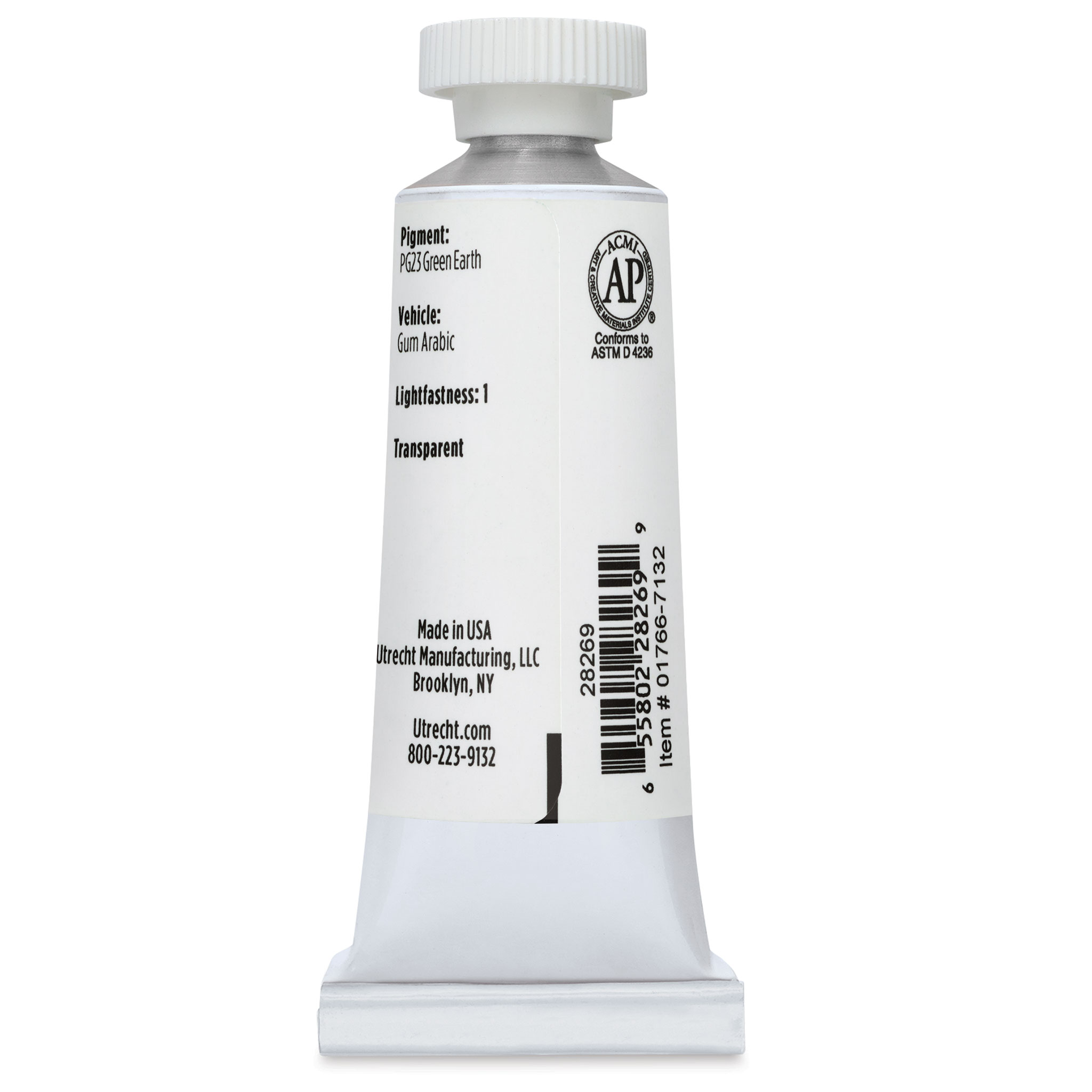 Utrecht Artists' Watercolor Paint - Paynes Grey, 14 ml tube