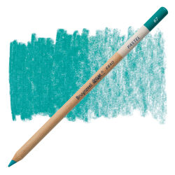 Bruynzeel Design Pastel Pencil - Green Blue 67 (swatch and pencil)
