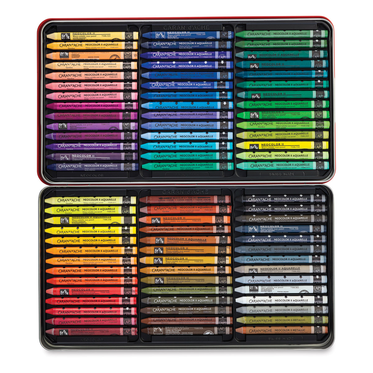 画材 CARAN D'ACHE 84 NEOCOLOR II Pastels Box of 84 NEOCOLOR® II Pastels | Buy online | Caran d'Ache CH