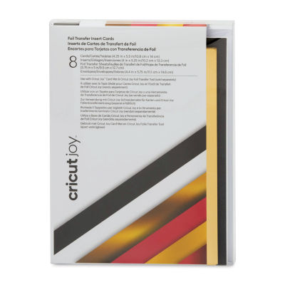 Cricut Joy Foil Transfer Insert Cards - Royal Flush, A2, Pkg of 8