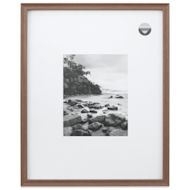 Blick Theo Frame with Mat - Walnut, 16" x 20"