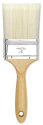 Linzer Bristle/Polyester Brush - Gesso, Wood Handle, Size