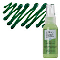 Plaid Gallery Glass Paint - Shimmer Green, 2 oz