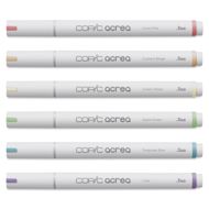 Copic Acrea Paint Markers - Set of 6, Light Colors