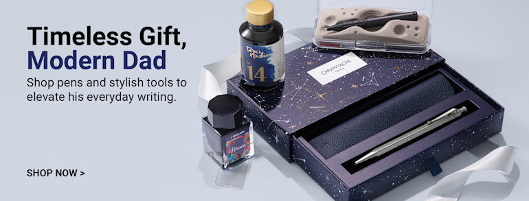 Timeless Gift, Modern Dad. Shop pens and stylish tools to elevate his everyday writing. Shop fine writing now.