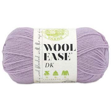 Open in modal - Lion Brand Yarn Wool-Ease Double Knit Yarn - Lavender, 232 yds