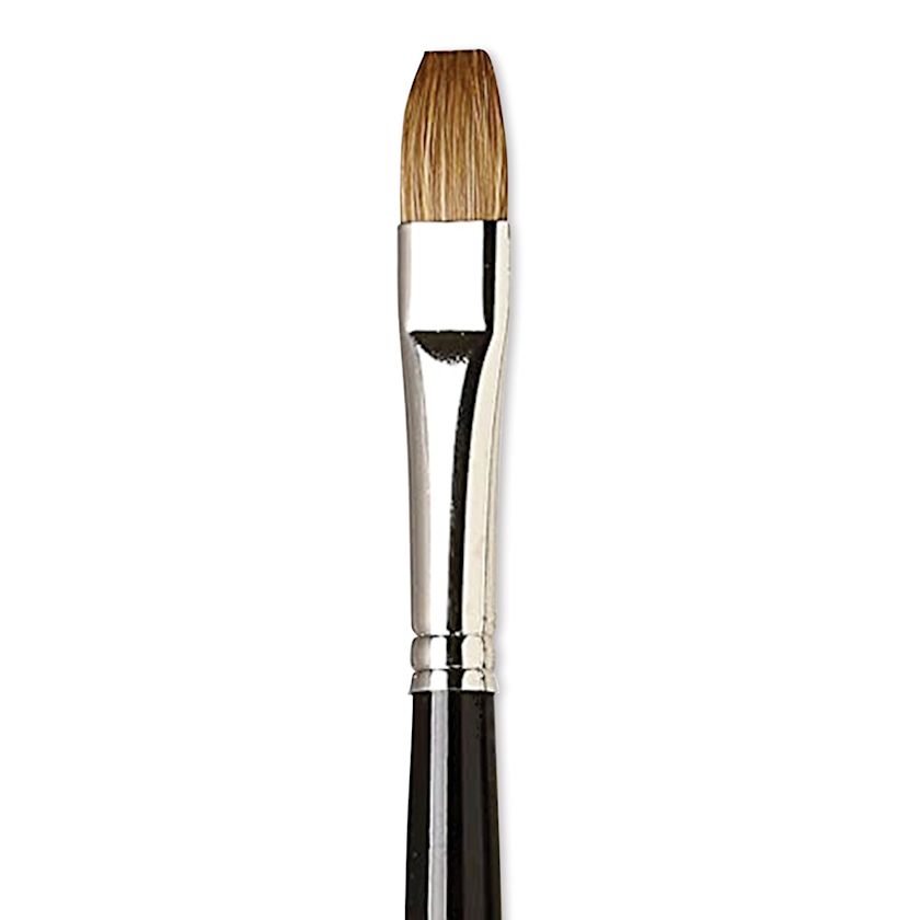 Da Vinci Maestro Kolinsky Brush Flat, Short Handle, Size 10 BLICK