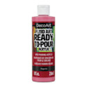 DecoArt Fluid Art Ready-To-Pour Acrylic - Magenta, Bottle