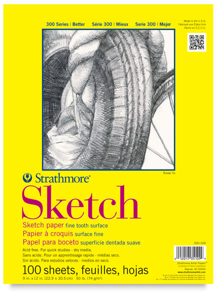 Strathmore 300 Series Sketch Pads BLICK Art Materials