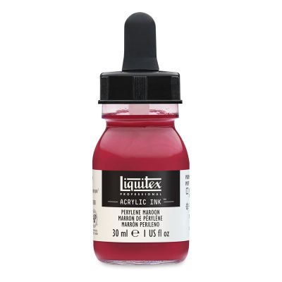 Liquitex Professional Acrylic Ink - 30 ml, Perylene Maroon