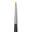 Trekell Synthetic Gold Taklon Brush - Round, Long Handle, Size 2