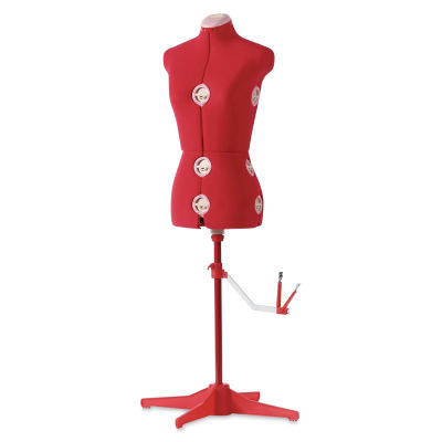 Singer Adjustable Dress Form - Small/Medium, Red