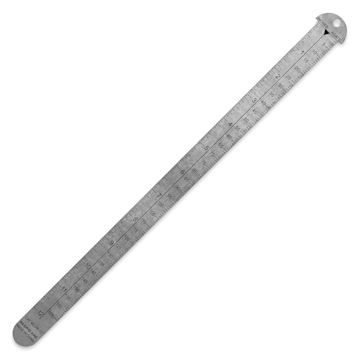 Open in modal - Pacific Arc Pica Pole Metal Ruler - 12", front