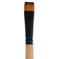 Dynasty Black Gold Brush - Chisel Blender, Short Handle, Size 12