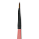 Dynasty Water Lily Watercolor Brush - Short Handle, Round, Size 1