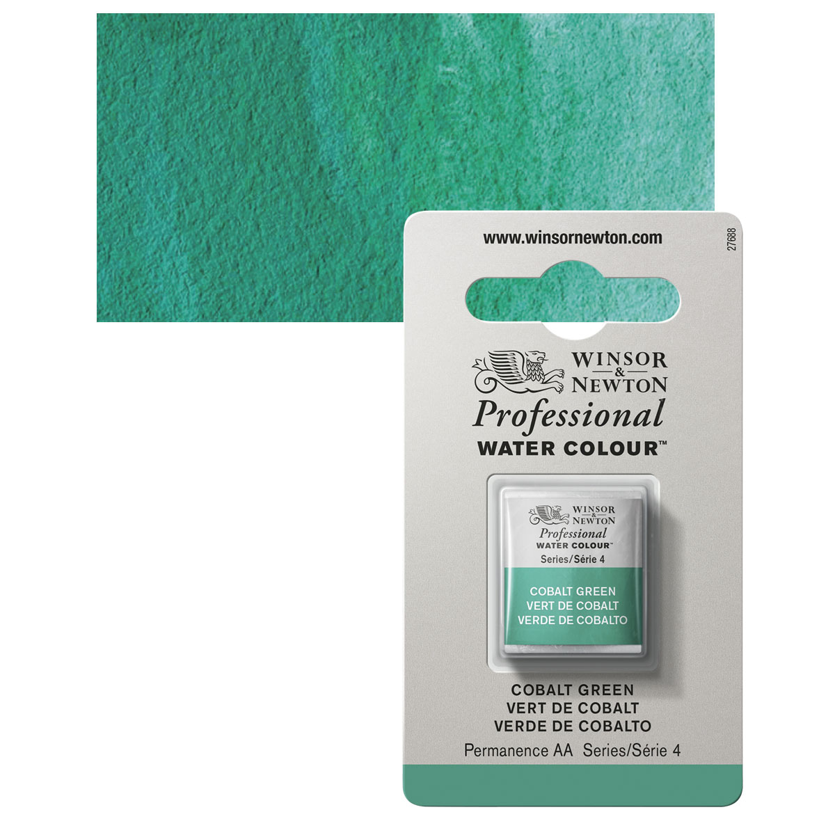 Winsor & Newton Professional Watercolor Half Pan - Cobalt Green Deep