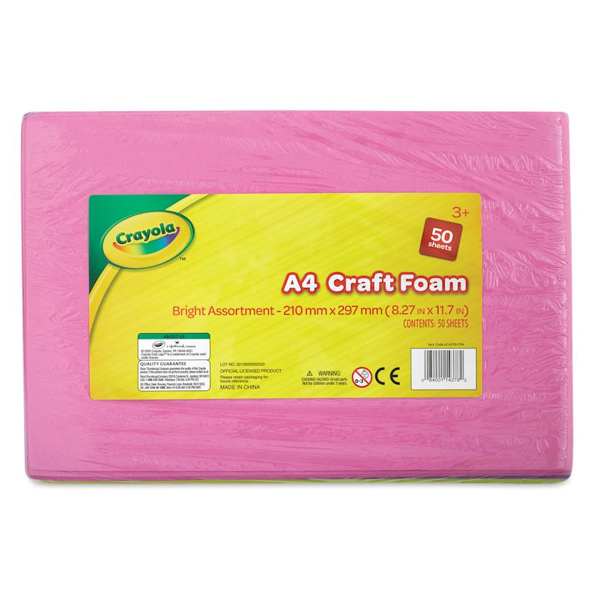 Crayola Craft Foam Sheets | BLICK Art Materials