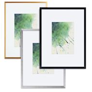Blick Chelsea Metal Gallery Frames with White Mat