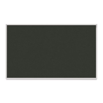 Open in modal - Ghent PremaTak Tackboard - 36" x 48", Ebony, Vinyl, Aluminum Frame
