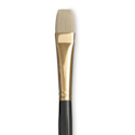 Princeton Series 6300 Dakota Synthetic Bristle Brush - Bright, Long Handle, Size 10