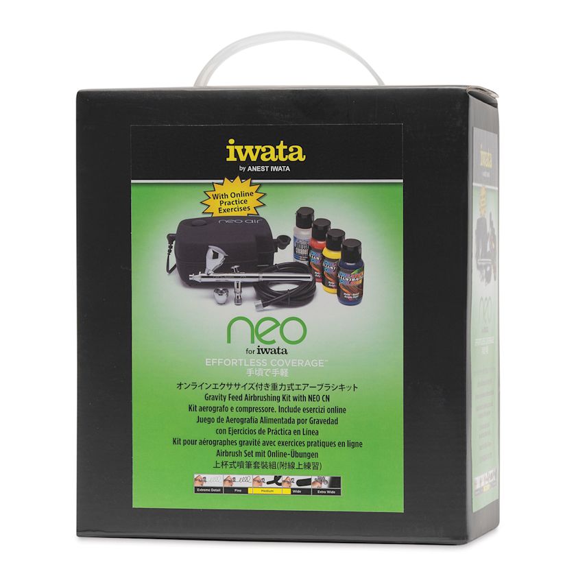Neo for Iwata GravityFeed Airbrushing Kit BLICK Art Materials