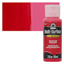 FolkArt Multi-Surface Acrylic Paint - Apple Red, 59 ml