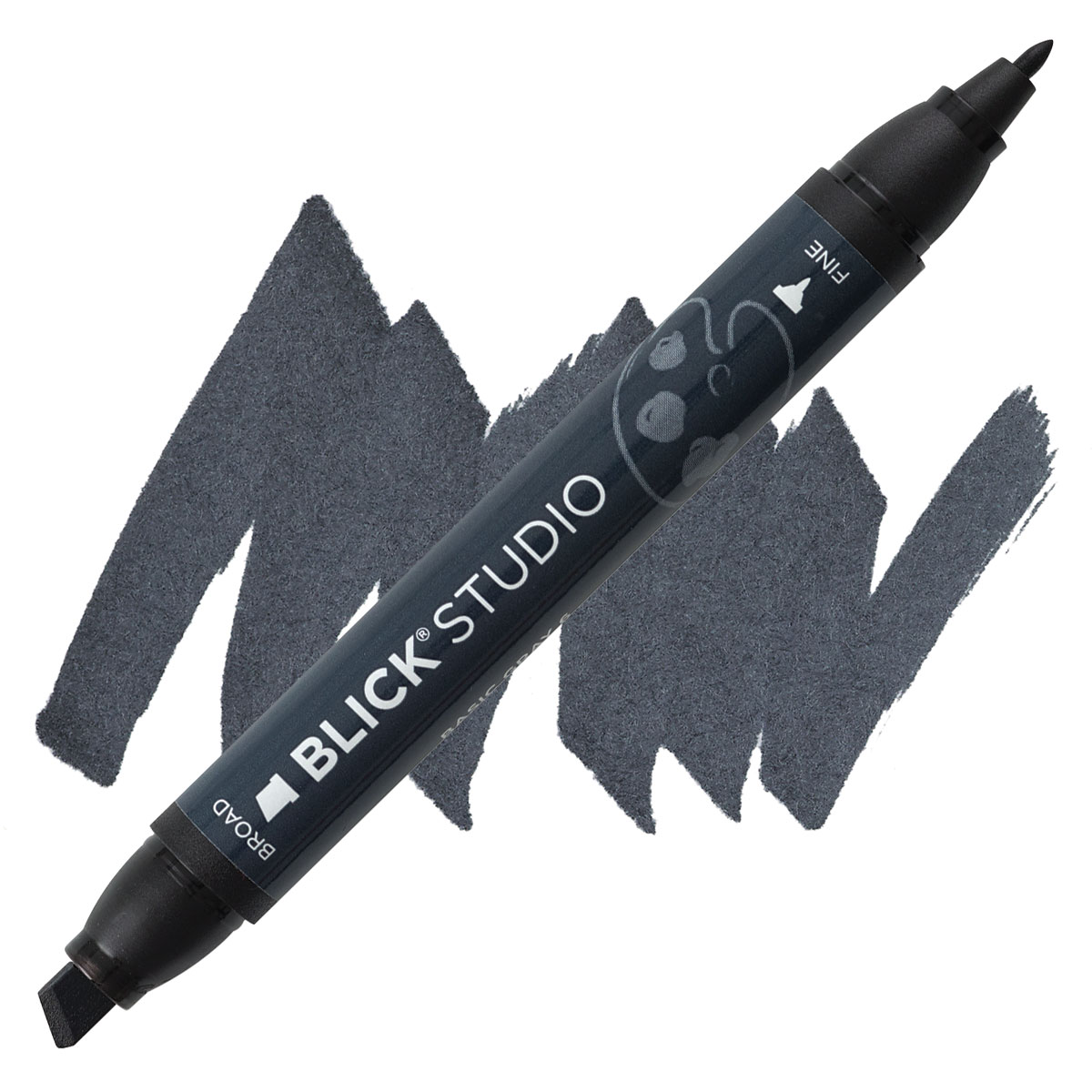 Blick Studio Brush Markers - Assorted Colors, Set of 6