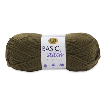 Open in modal - Lion Brand Basic Stitch Anti-Pilling Yarn - Olive