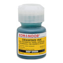 Koh-I-Noor Water-Resistant Drawing Ink - oz, Deep Green