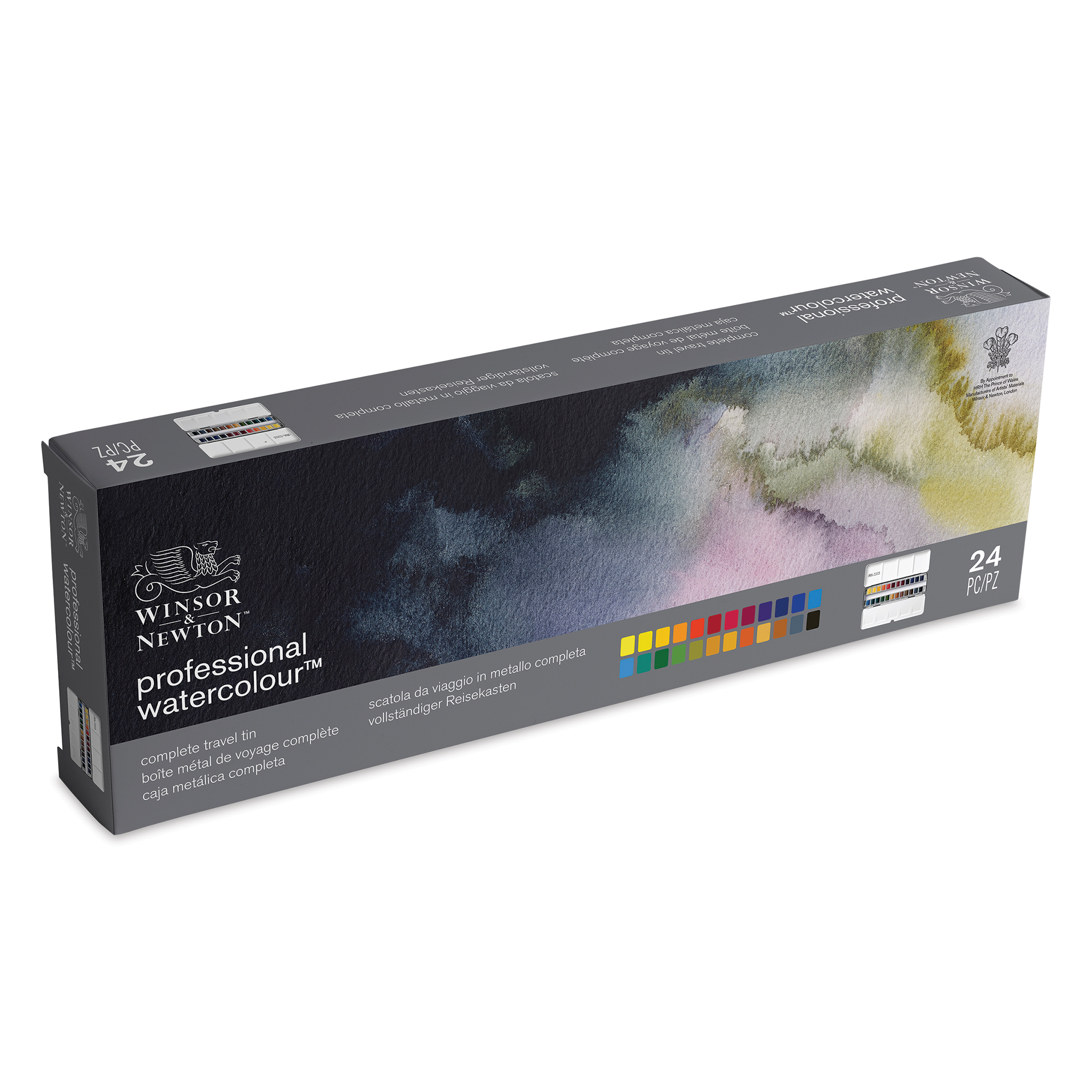 Winsor & Newton Professional Fine Water Color Set 12/18/24/36 Colours –  AOOKMIYA
