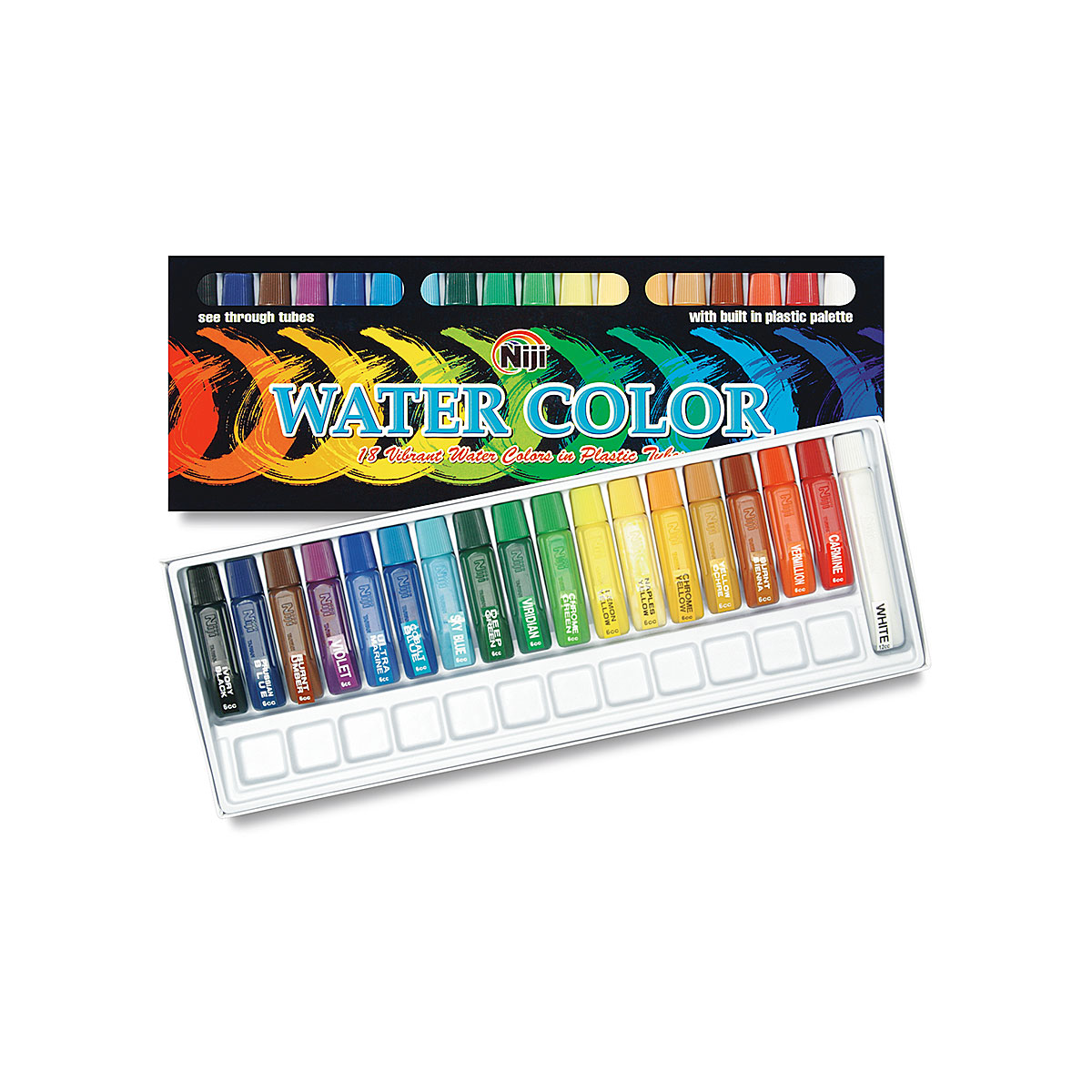 Niji Aquarelle Watercolor Pan Set